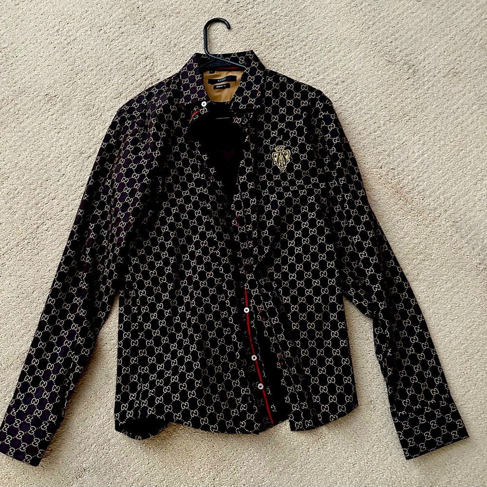 Mens Gucci shirt medium